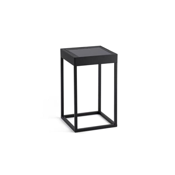 Bärbar LED-lampa - KASP - Svart - USB-uppladdningsbar - 150 lumen - 30 cm Svart