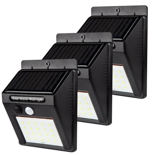 Utomhussollampa - MITYN - 48led rörelse 2st - PIR rörelsesensor - Vattentät
