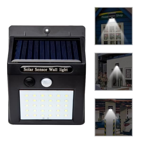 Utomhussollampa - MITYN - 48led rörelse 2st - PIR rörelsesensor - Vattentät