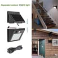 Miniatyrbild 3 av 4: Utomhus Solar Light 30 LED Vattentät Solar Powered Rörelsedetektor Belysning Trådlös Solar Spot Light Kraftfull My09151