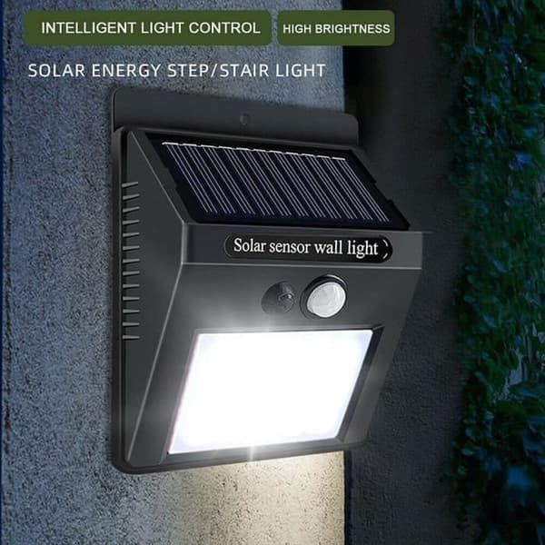Utomhus trädgård Solar Lights - 30 LED - Solar Motion Sensor - Säkerhetsljus