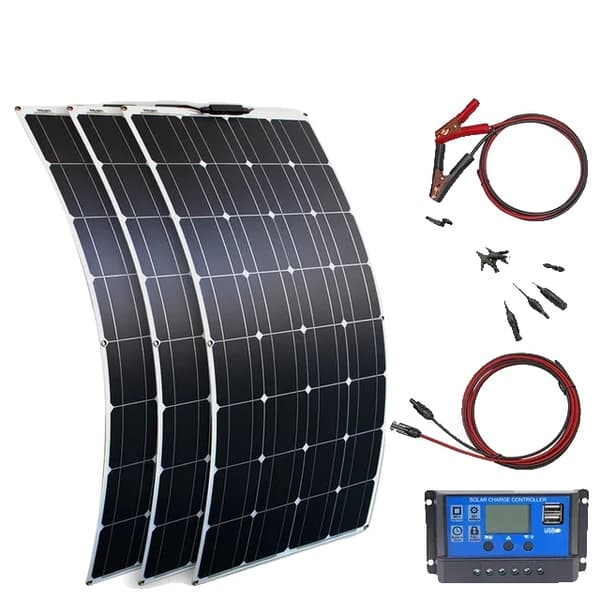 Aurinkopaneelisarja, 200W teho, täydellinen kotijärjestelmä säätimellä, 300W aurinkopaneeli 300w solar kit