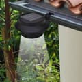 Miniatyrbild 1 av 6: Solfjärrande 3 LED-lampa för staket / ränna / trädgård Svart 6 st 41180