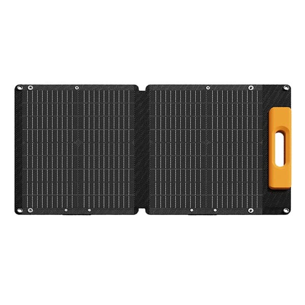 Wonder Ws60 - Solpanel / Solar Charger 60W med USB-C PD 30W & USB-A QC 18W Output (sort)