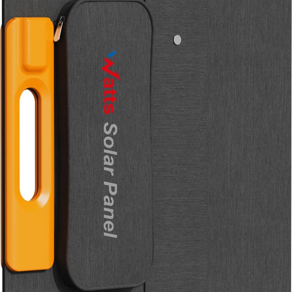 Wonder Ws60 - Solpanel / Solar Charger 60W med USB-C PD 30W & USB-A QC 18W Output (sort)
