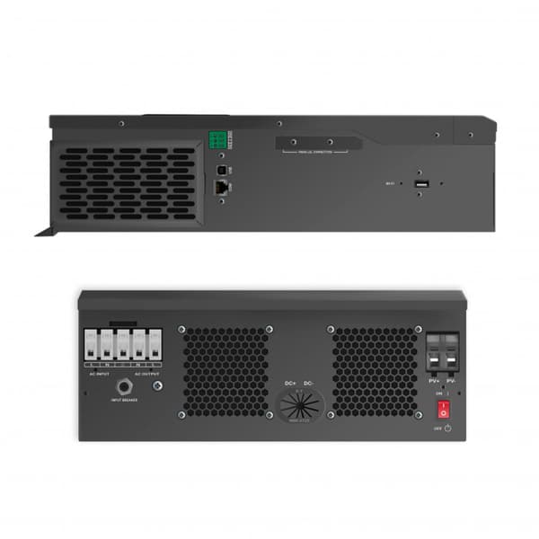 Green Cell - Solar Inverter Off Grid Inverter med MPPT Solar Charger 48VDC 230VAC 3000VA/3000W Pure Sine Wave