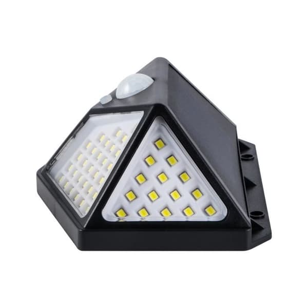 2-pack 100 LED utomhussolljus Rörelsesensor Vägglampa