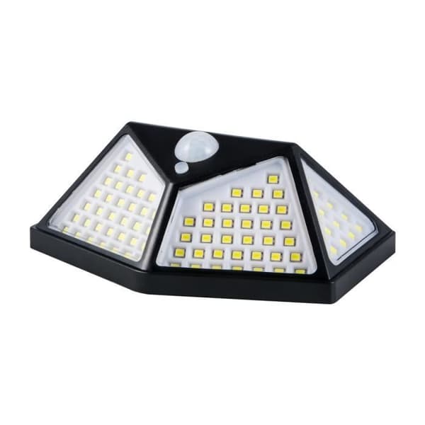 2-pack 100 LED utomhussolljus Rörelsesensor Vägglampa
