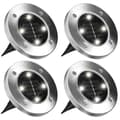 Miniatyrbild 1 av 4: Set med 4 utomhussolljusfyrar - 4 LED - Ultra Flat Terminals