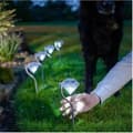Miniatyrbild 3 av 4: Color Changing Diamond Solar Lamp - Ny - 30cm - Vit - Batteri