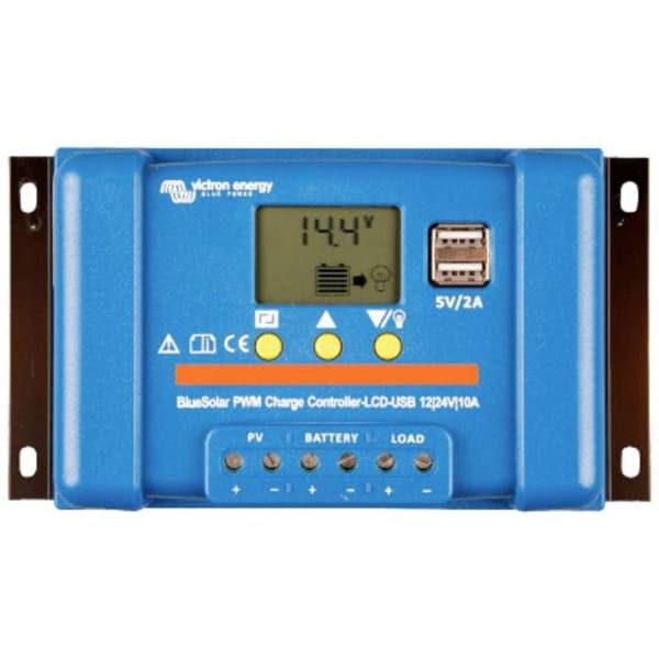 VICTRON SOLAR REGULATOR PWM 12/24-20A LCD&amp;USB