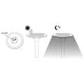 Miniatyrbild 4 av 4: Solar Terminal - VELAMP - Lampione LED solare 2300 lumen - Svart - Metall - Solenergi