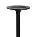 Miniatyrbild 1 av 4: Solar Terminal - VELAMP - Lampione LED solare 2300 lumen - Svart - Metall - Solenergi