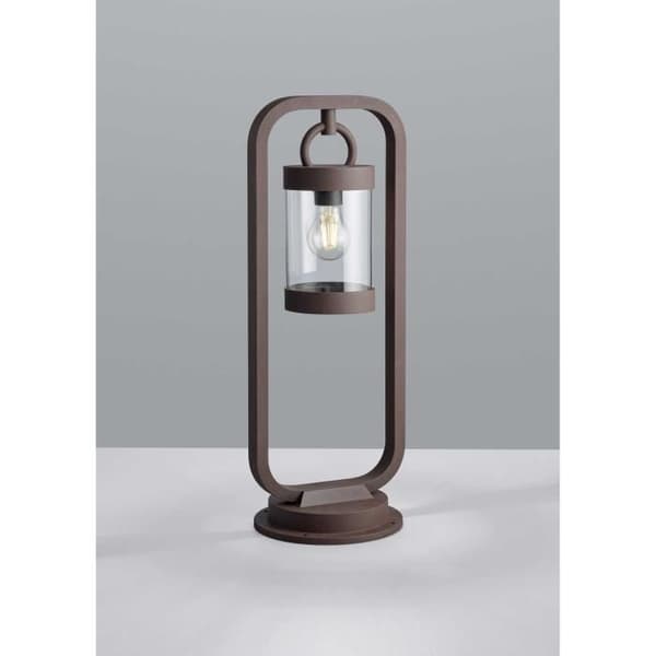 Trädgårdspollare - TRIO - Sambesi - Design med nattdetektor - Metall - Höjd 60 cm