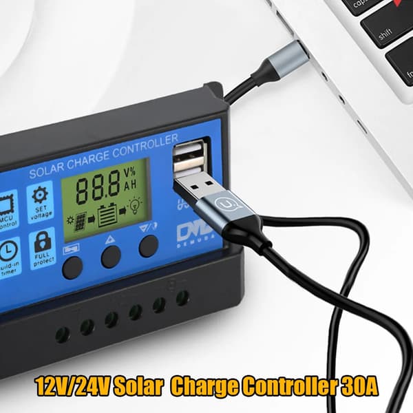 Solenergianlæg, 100W udgang, til hjemmebrug og udendørs camping 1 stk med styreenhed