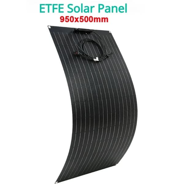 ETFE Aurinkopaneeli, mitat 860x660mm, 60A ohjainvaihtoehdot,1kpl-ETFE 950x500mm