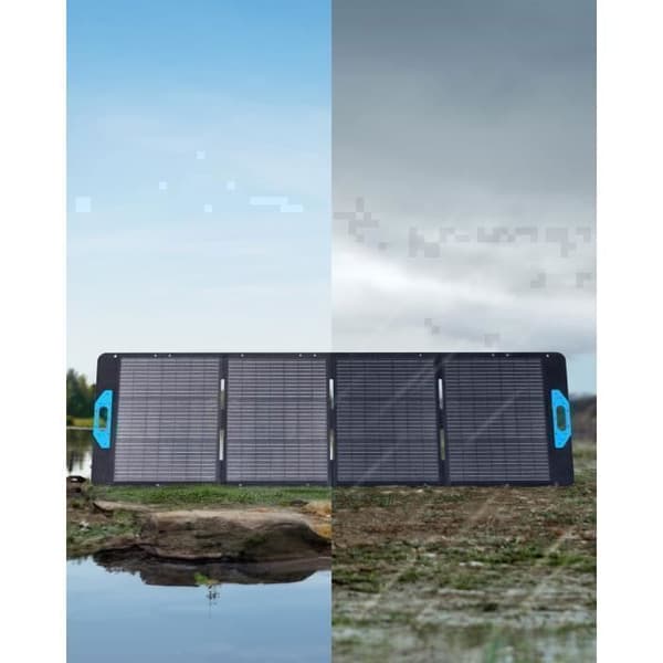 Anker SOLIX PS200 bärbar solpanel, 200W för kraftverk F2000/BP2000/C1000X/BP1000/C800X/C300X AC/C300X DC