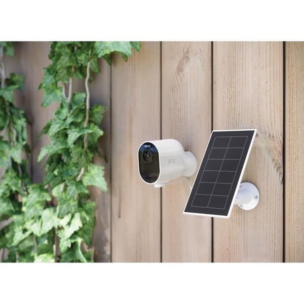 Arlo solpanel - Vit - Kompatibel med kameror Pro 3, 4 & Ultra - Extra solenergilösning