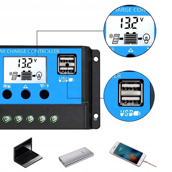 SOLAR CHARGE CONTROLLER CONTROLLER 20A 12V 24V