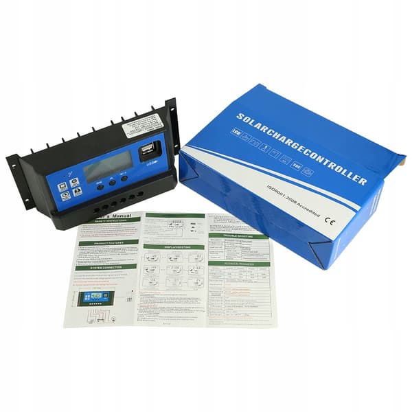 AURINKOLATAUSOHJAIN 30A 12V 24V