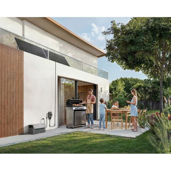 Anker SOLIX Solarbank 2 E1600 AC, Plug and Play solcellssystem för balkong, 1600Wh, 2 MPPT (1200W)