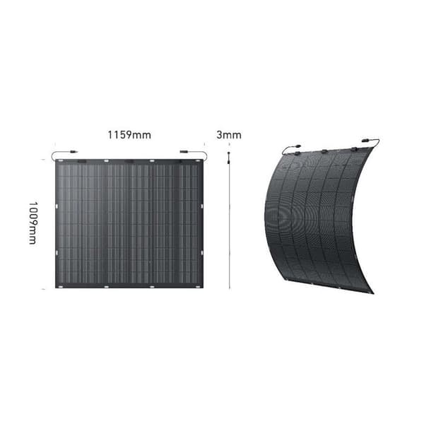 KIT Anker SOLIX Solarbank 2 E1600 AC med 4xFS20, Smart mätare, Fotovoltaisk anläggning för balkong Plug and Play 900W