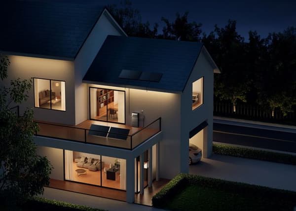 KIT Anker SOLIX Solarbank 2 E1600 AC med BP1600, Smart mätare, Fotovoltaisk central för balkong Plug and Play