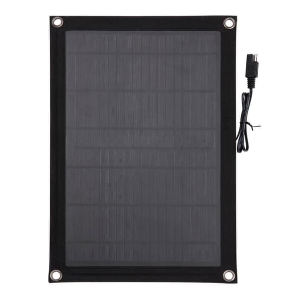 TECHNAXX TX-209 solladdare - Lämplig för 12V batterier i bilar, motorcyklar, skåpbilar, traktorer - 10W