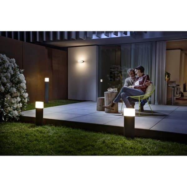 ENDURA STYLE ELLIPSE Outdoor Terminal 13w= 890lm - 50 Cm - Grå