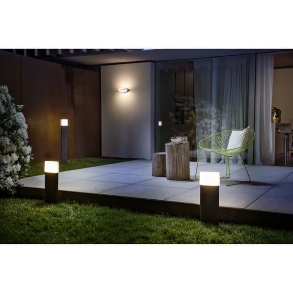 ENDURA STYLE ELLIPSE Outdoor Terminal 13w= 890lm - 50 Cm - Grå