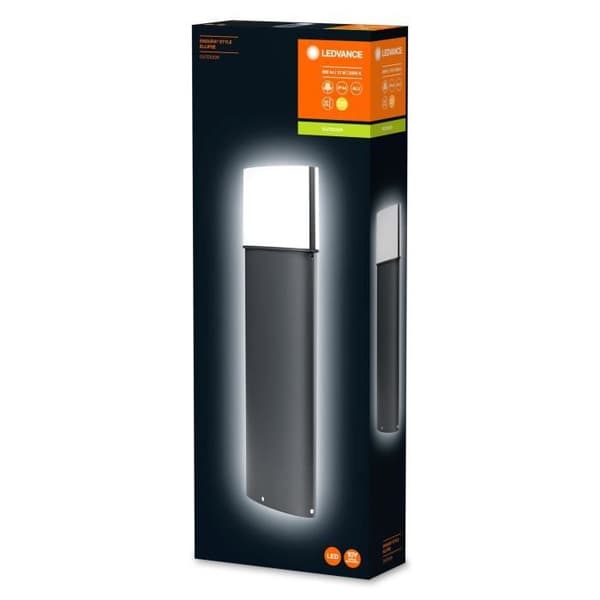 ENDURA STYLE ELLIPSE Outdoor Terminal 13w= 890lm - 50 Cm - Grå
