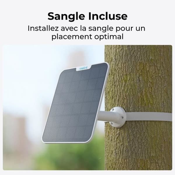 Solpanel - REOLINK - SR3 - 5,8 W - Vit