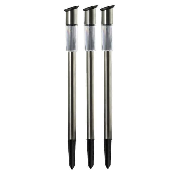 EZSOLAR Set av 3 solstolpar höga - H 57 x Ø 5 cm