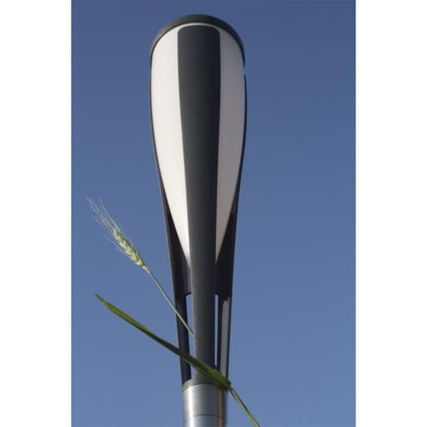 Solarlampa - Solsnäcka - Vit