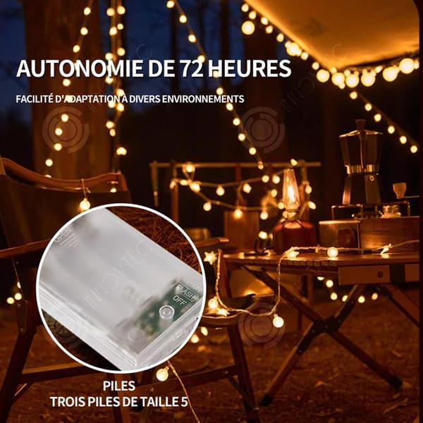 INN Solcellslampa utomhus 50 LED utomhus ljus 9,5 m festong guinguette 8 modes girland guinguette glödlampa för trädgård IP44