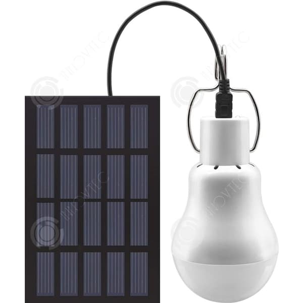 INN Solar Lantern 800mAh återuppladdningsbar bärbar solcellslampa med solpanel Utomhussolar LED-lampa för fiskecampi