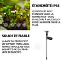 Miniatyrbild 3 av 4: INN Solar lampa utomhus trädgård 3 W IPX65 utomhus trädgård ljus fyrverkerier på marken gräsmatta ljus trädgård nattlampor