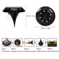 Miniatyrbild 2 av 4: INN Utomhussollampa 4 delar Solar Ground Lamp Waterproof IP65 Warm Light Solar Spotlight for Garden Lawn Solar Pollare