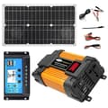 Miniatyrbild 1 av 4: INN Fällbart solpanel 18w 12v-220v solpanel nödkraft ideal för semester arbete USB-port.