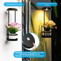 Miniatyrbild 3 av 4: INN Utomhussollampa 2 st 41,4x14,5cm IP44 1200mah utomhussollampa LED solcellslampa solpollarlampa LED spot