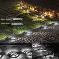 Miniatyrbild 4 av 4: INN Utomhussollampa 1st Solar Ground Lamp Varm Vit och Kall Vit Solar Lampa för trädgård Gräsmatta Solar Pollare