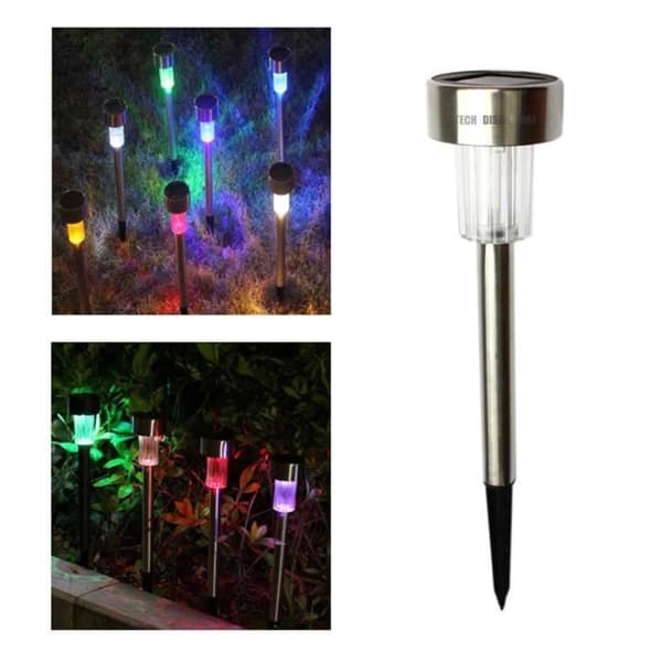 Solar Landscape Light i rostfritt stål - TD® 2112 (4 set)