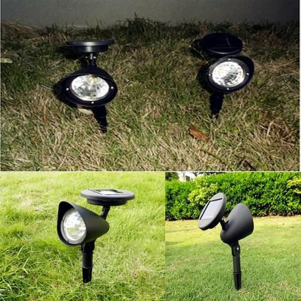 Solar marklampa - NEUFU - TD® 60mah - Vit - LED - Solenergi - Trädgård