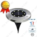 Miniatyrbild 1 av 4: "Infälld Solarljus - TECH RABATT - 8 LED - Rostfritt Stål - Flerfärgad"