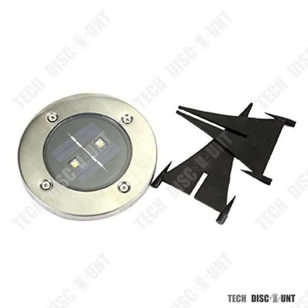 TD® 1st-2LED Solar Infälld Beacon-Gul