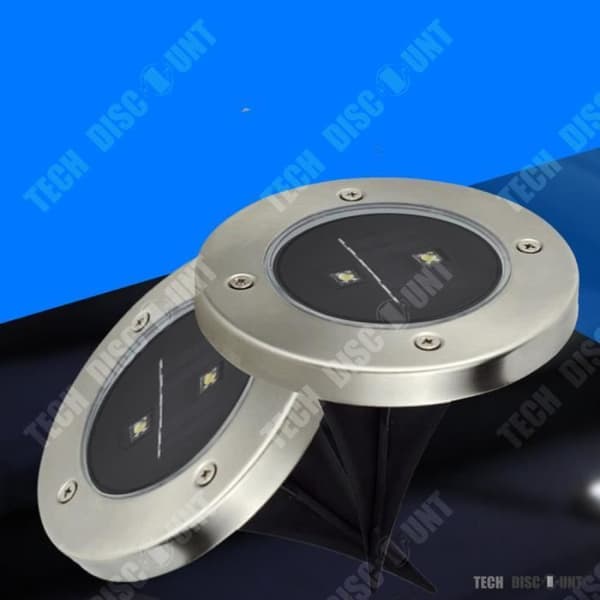 TD® 1st-2LED Solar Infälld Beacon-Gul