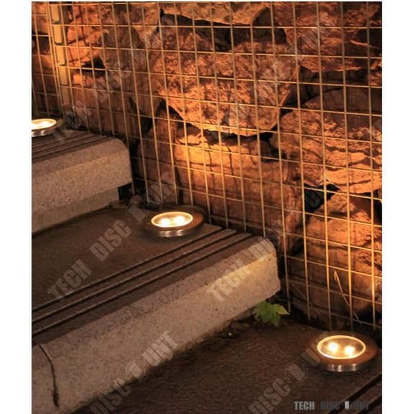 TD® 1st-2LED Solar Infälld Beacon-Gul