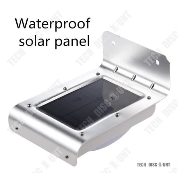 TD® Solar lampa utomhus rörelsesensor trädgård camping dekorativ ljusbelysning vattentät kraftfull batteripanel
