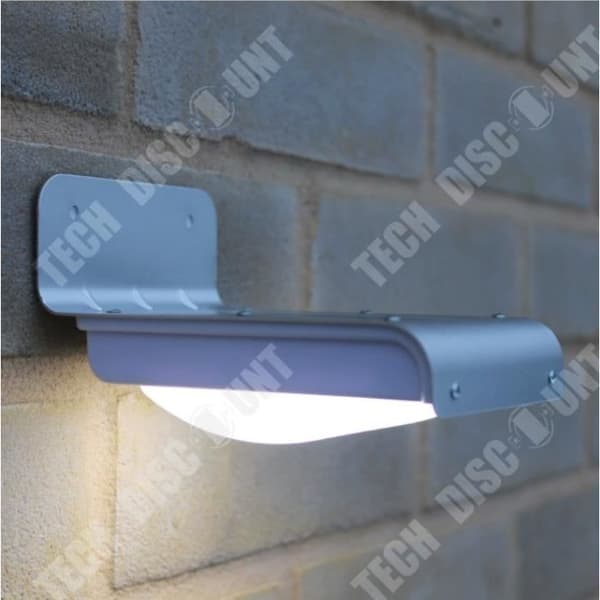 LED-solarlampa med rörelsesensor för trädgård - TEKNISK RABATT - TD® ATian - 16 lysdioder - Solenergi