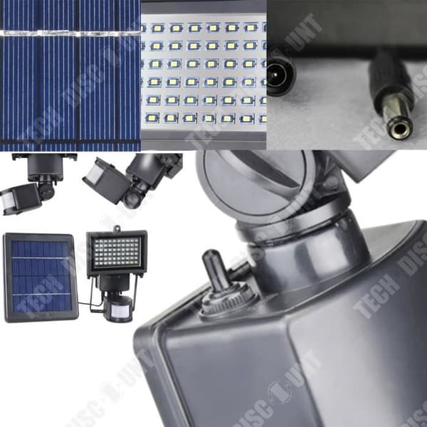 TD® Solar LED-lampa Utomhus Vattentät Automatisk Trädgårdskraft Ljusstark belysning Energi Energisparande Solbelysning